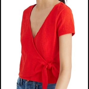 Madewell Wrap Top